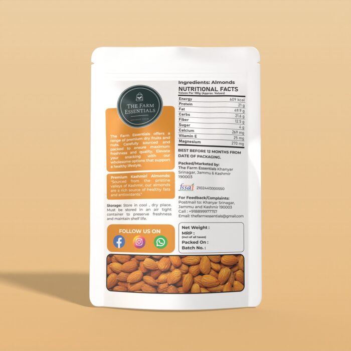 Premium Kashmiri Almonds
