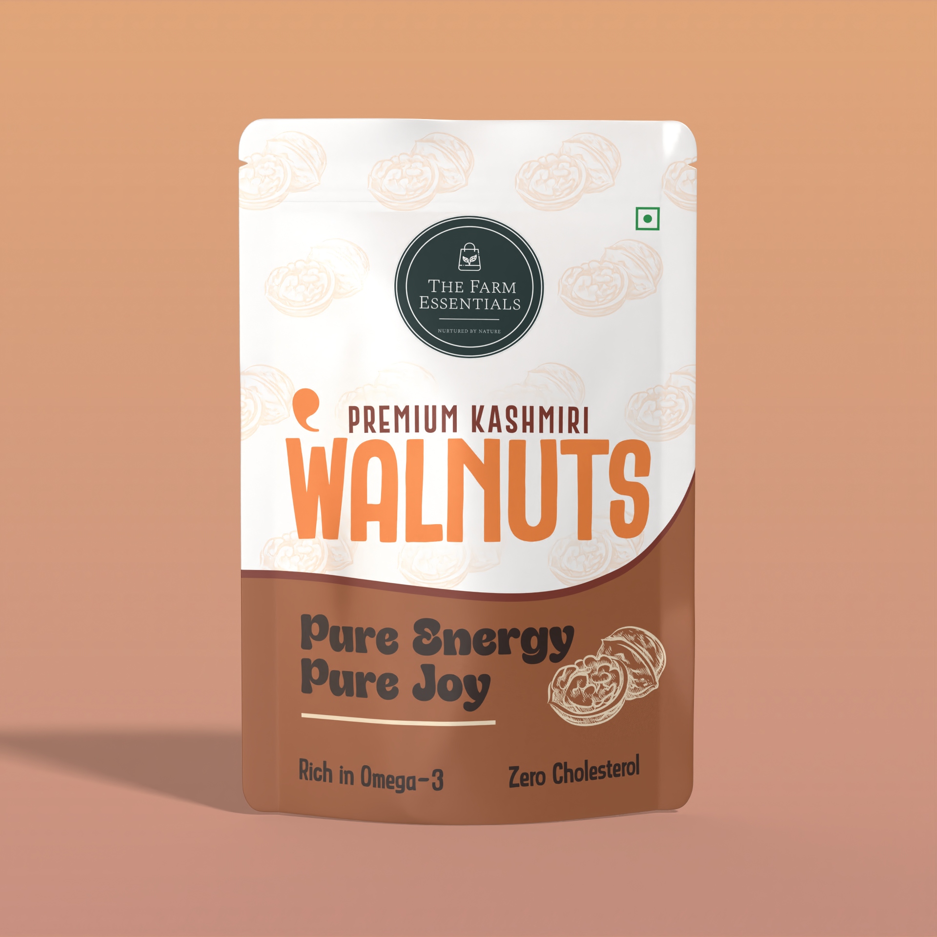 Front Walnuts Premium Kashmiri Walnuts